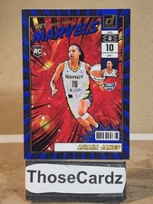 2025 Donruss WNBA Blue Net Marvels Press Proof #18 Aziaha James