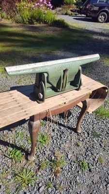 Vintage ACME Hand Saw Filing Vise 28'' Cast Aluminum Max Mfg San Jose CA 