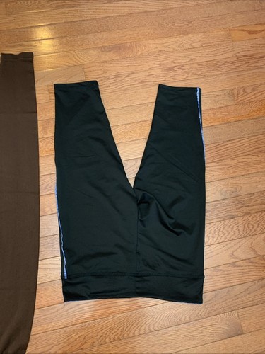 Damen Leggings Größe M 2 Paar braun Knöchel + schwarz Capri M - Bild 7 von 8