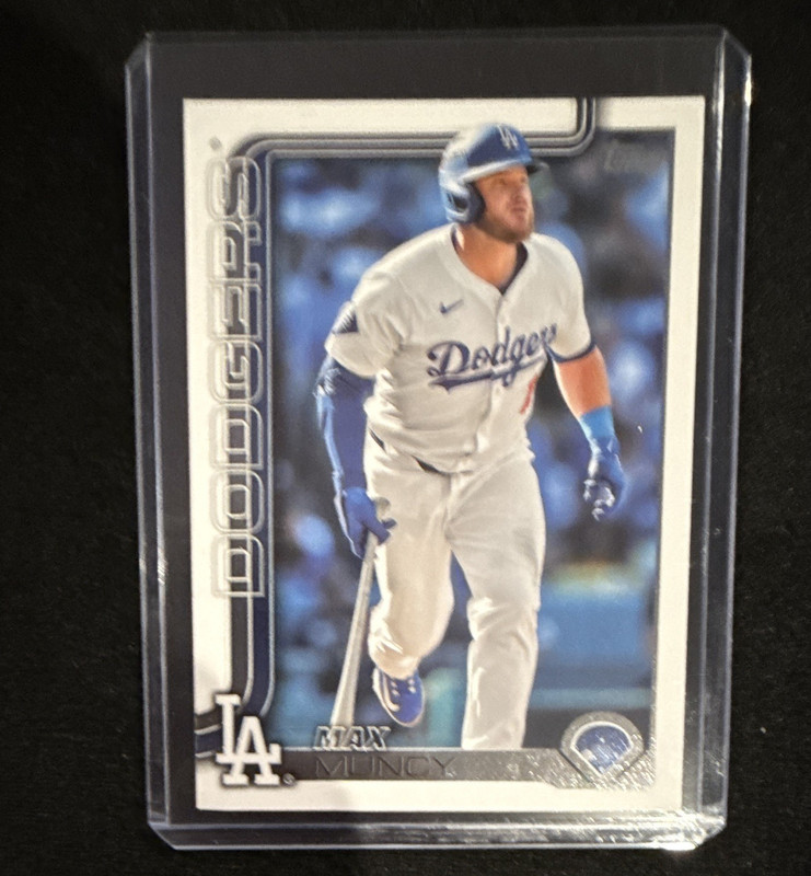 Topps 2025 Series Two Max Muncy Los Angeles Dodgers #378 Baseball Card