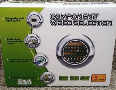 Component Video Selector 3 Input  1 Output DSW3-1 Multi-Media System