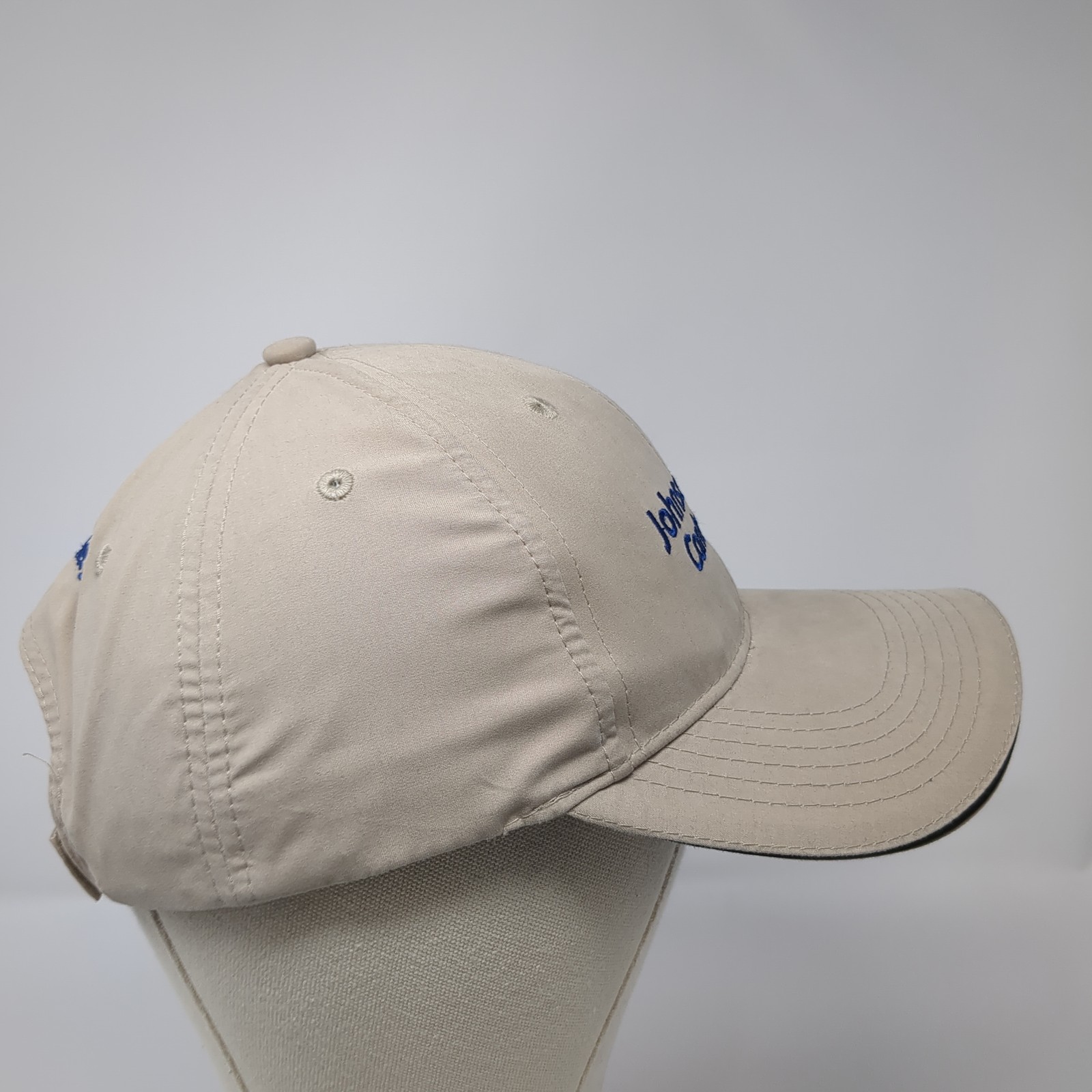 Johnson Controls Strapback Hat Beige Solid One Si… - image 5
