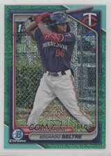 2024 Bowman Chrome Prospects Mega Box Aqua Mojo Refractor Eduardo Beltre 0zx0