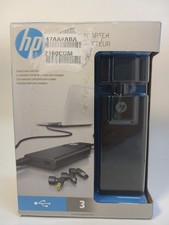 HP 65W Slim AC Adapter Charge Multiple Devices 3 Interchangeable Tips
