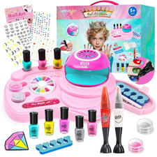 Kids Nail Polish Set for Girls - Girl Toys 8-10 - Nail Art Kit for Kids Ages 7-1