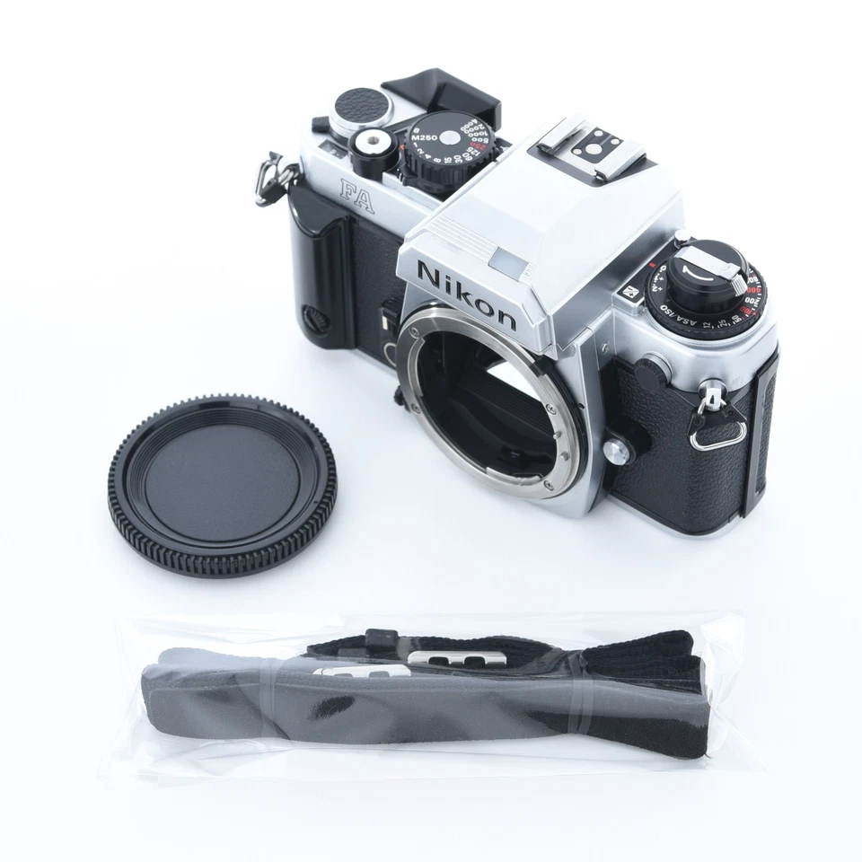 Nikon FA Silver SLR 35mm Film Camera Tested From Japan [Exc+5 ]#1027g - Image 2 of 4