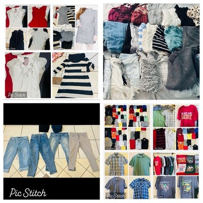 Huge Lot Bundle of Clothing 8 Items custom Variety Pack lot