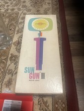 Sun Gun 2 Sylvania movie light Model SG-55 In box with manual