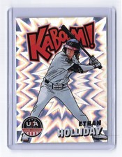 Ethan Holliday RC SSP Kaboom Rookie Rockies