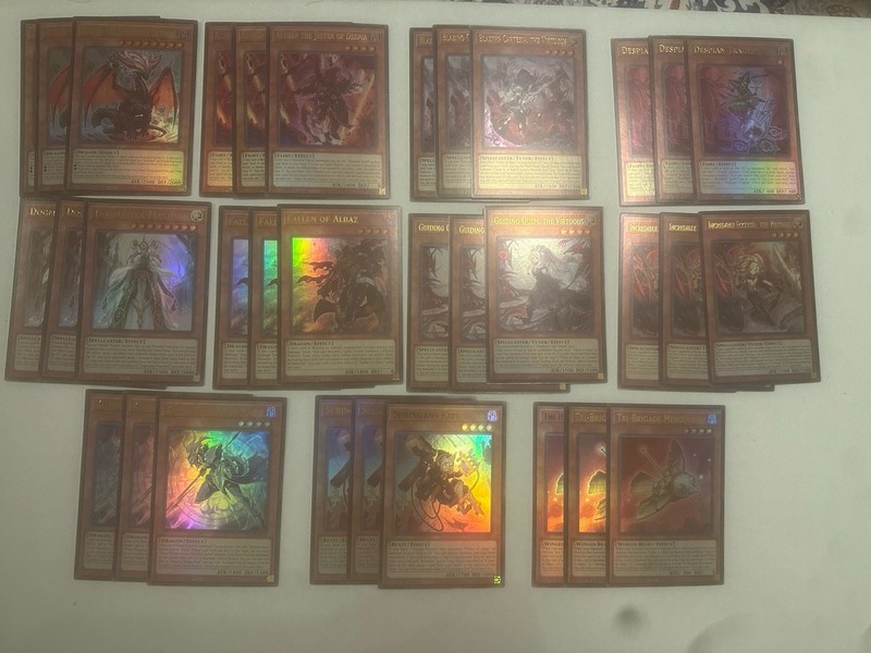 YU-GI-OH! Branded Despia Tournament Ready Deck! 112 Cards ALL FOIL + SANCTIFIRE