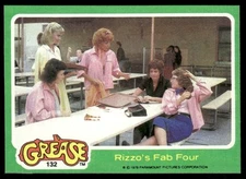 1978 Topps Grease #132 Rizzo's Fab Four
