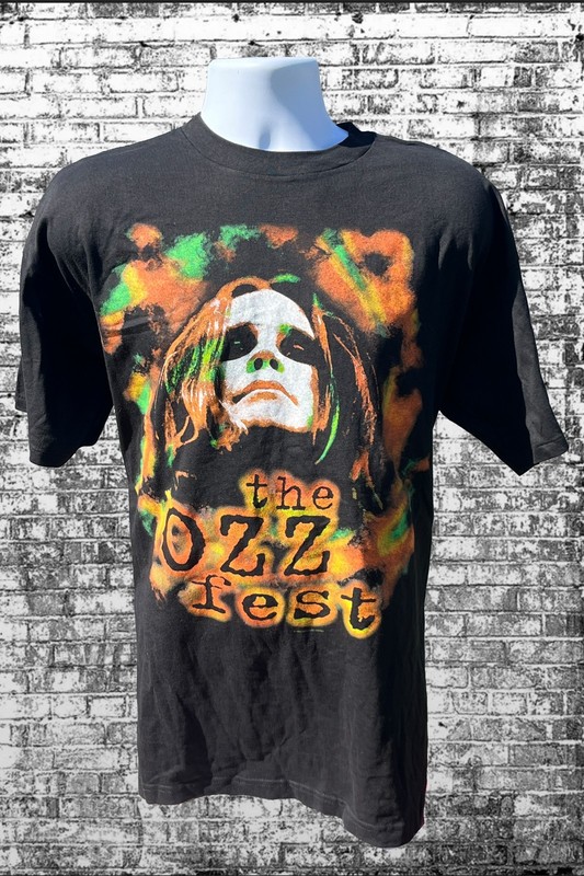 Rare Orig1st OZZ fest full line up SLAYER , DANZIG TOUR Shirt not worn men's XL