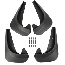 4X Wearing Mud Flaps Mudguards Fender Splash Guards For Dodge Challenger R/T SRT
