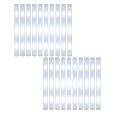 20 Stücke LED GLOW ROTHS SET PARTARY -Vorräte für Hochzeit Halloween Club