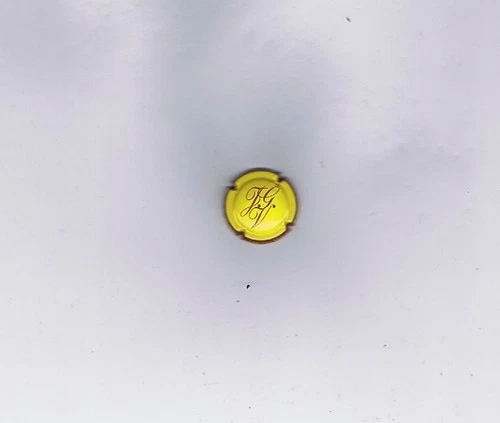 VIOT Jean-Guy Champagne Capsule - No. 6 - Yellow Brown Outline