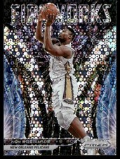 2021-22 Panini Prizm #6 Zion Williamson Fireworks Fast Break