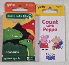 YOTO Audio Cards Lot of 2- Brand New -