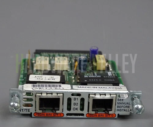 CISCO VIC-2BRI-NT/TE Two-port Voice Interface Card - BRI (NT and TE)