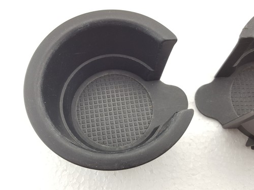 2 x RANGE ROVER SPORT L320 (2005 - 2009) Cup Holder Inserts / Trays - Genuine #3 - Picture 4 of 5