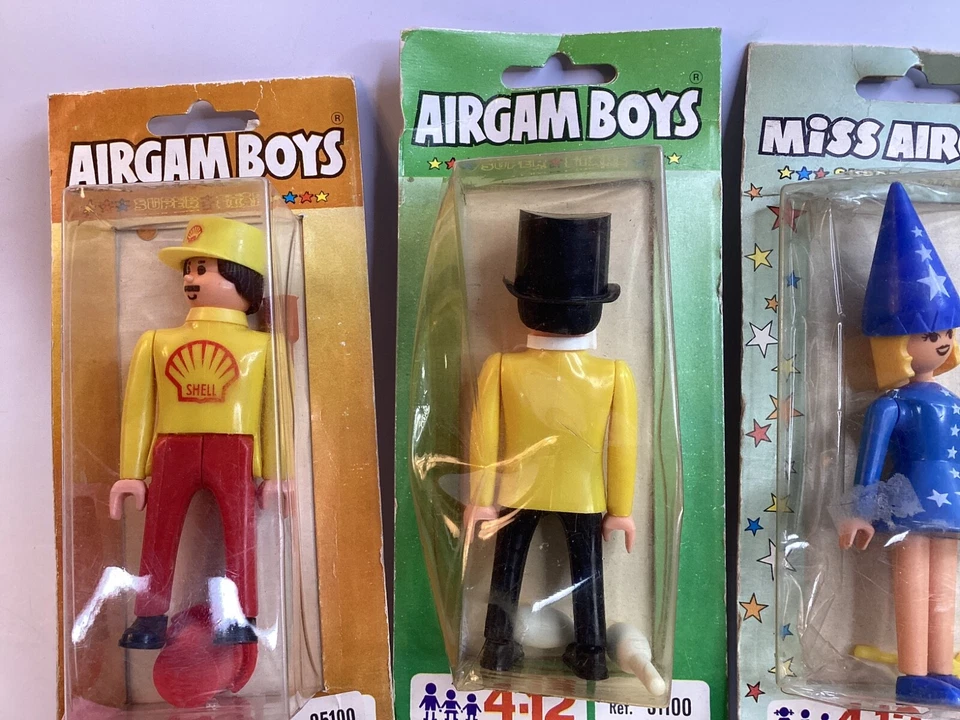 LOTE DE 15 FIGURAS DE ACCIÓN GRIEGAS VINTAGE AÑOS 80 Miss AIRGAM+BOYS JUGUETE PYRO PLAST 3" (K4) Foto 2 de 4