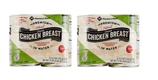 Member's Mark Premium Chunk Chicken Breast (12.5 Ounce, 6 Count) Pack of 2