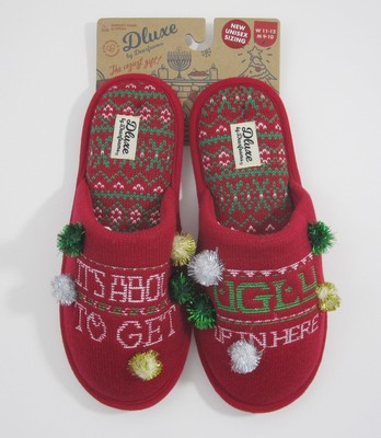 dearfoam christmas slippers
