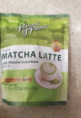 Matcha Prince 2 PACK PRINCE OF PEACE INSTANT MATCHA LATTE 14.8OZ 12 SACHETS EACH | eBay