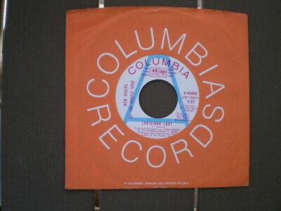 New Riders of the Purple Sage - Louisiana Lady/Last Lonely Eagle 7'' 45 VG+ 1971