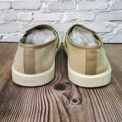 Vince Women's Preston Linen Slip-On Sneakers US 6.5 | EU 36.5 Quiet Luxury - Picture 5 of 11