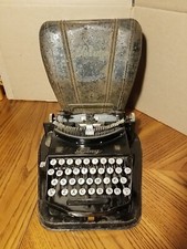 Bing Typewriter No. 1 With Carrying Case RARE Antique 1920's thumbnail