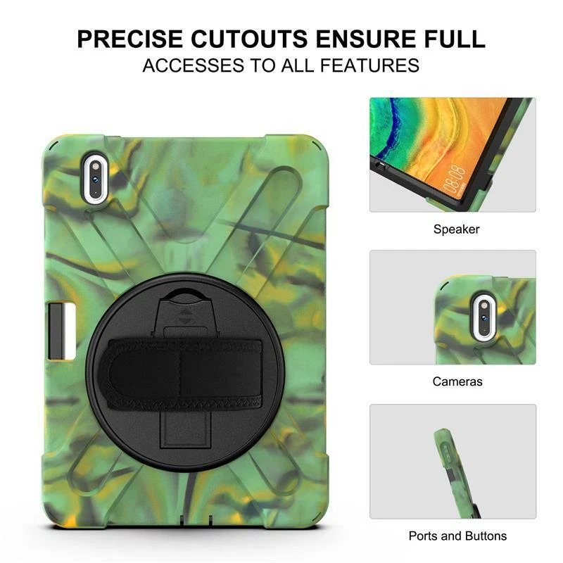 Shockproof Kids Case Heavy Duty Stand Huawei MatePad Pro 5G 10.8 / MatePad 10.4 - Image 3 of 4