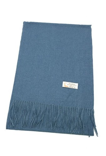 Unisex scarf mixed 30% cashmere 30% wool solid color gift idea 2000 - Foto 7 di 55