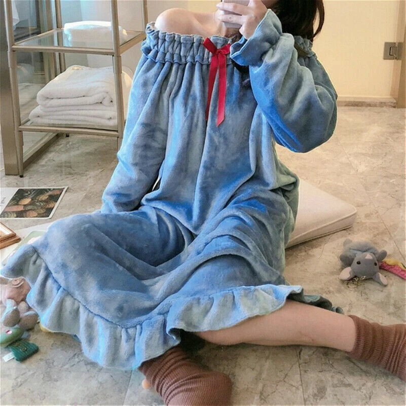 Cute fluffy hotsell pajamas