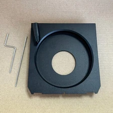 Metal Recessed 11mm Lens Board for Linhof Wista Technika 4x5 Camera Copal #0
