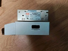 Mean Well S-25-5 Input Output Power Supply 100-240VAC 0.6A