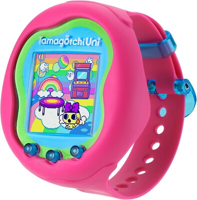 たまごっち　uni　Tamagotchi 紫/ピンク BANDAI Tamagotchi Uni Pink & Purple 2.7 x 4.7 x 4.3in Plastic