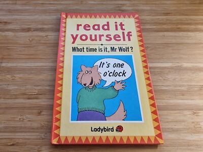 What Time is it, Mr.Wolf? - Ladybird Hardback book 1987 / Series 777