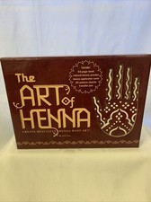 The Art of Henna Kit- Create Beautiful Body Art, by Atif Toor- Crafts Supply New