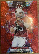 2023 Panini Mosaic Red Sparkle Prizm #5 Kurt Warner