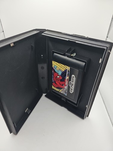 Spider-Man (Sega Genesis, 1991) Tested Working Case Ans Cart ... No Manual - Picture 4 of 5