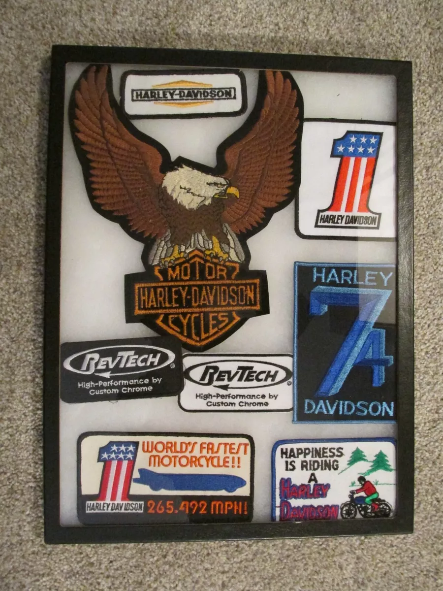 Vintage Harley Davidson 8 Patch Lot eBay