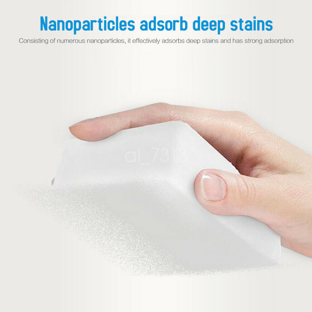 50/100/200PCS Magic Sponge Eraser Cleaning Multi-function Foam Melamine Cleaner — image 7
