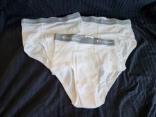 Lot 3 VTG Champion 30 Classic Brief TightyWhitey Underwear Pocket Pouch BinM2