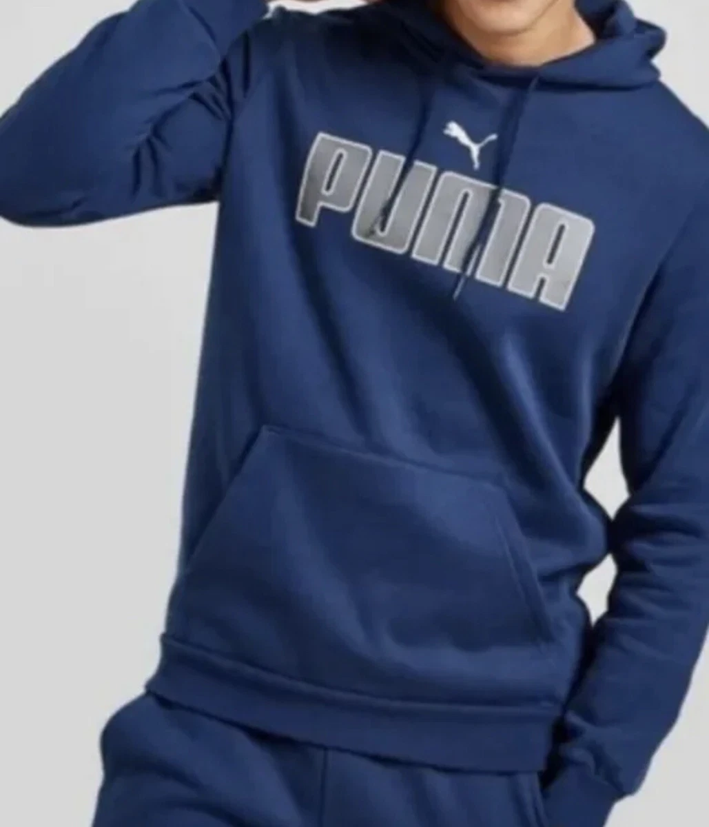 Puma core overhead hoodie navy Clearance