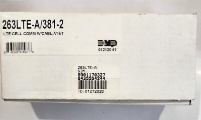 DMP 263LTE-A/381-2 Cell Communicator w/Cable AT&T. New Old Stock