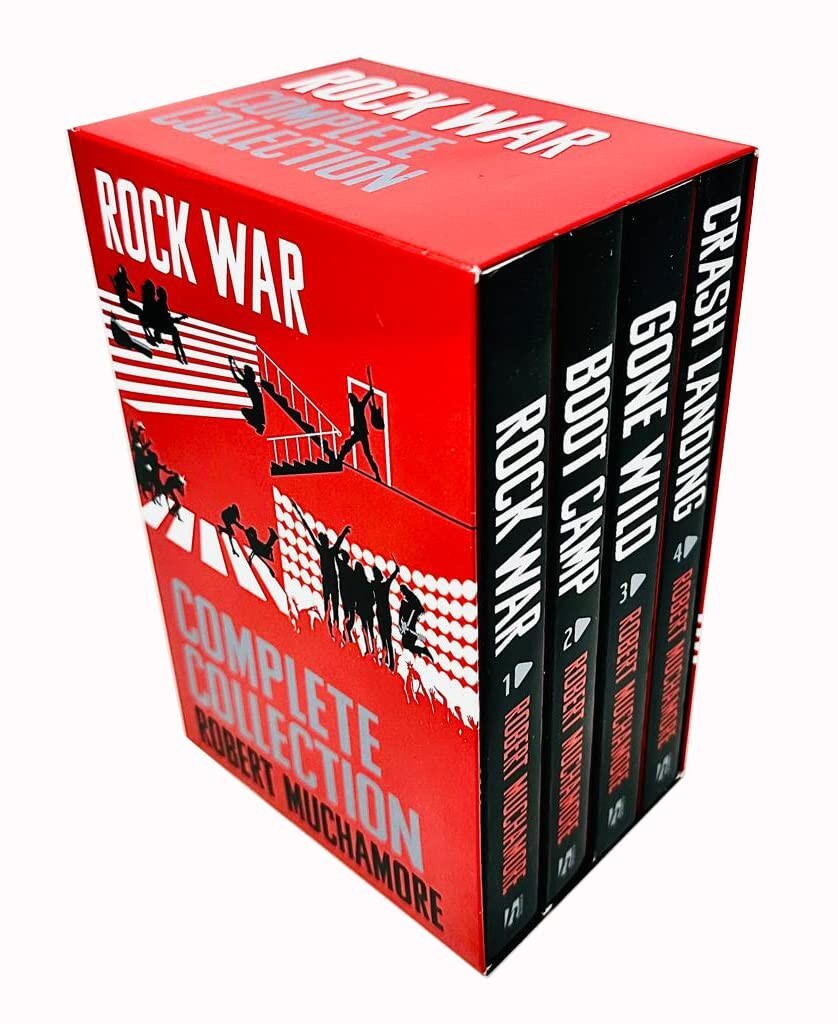 Rock War Complete Collection 1-4 Books Box Set By Robert Muchamore Paperback NEW