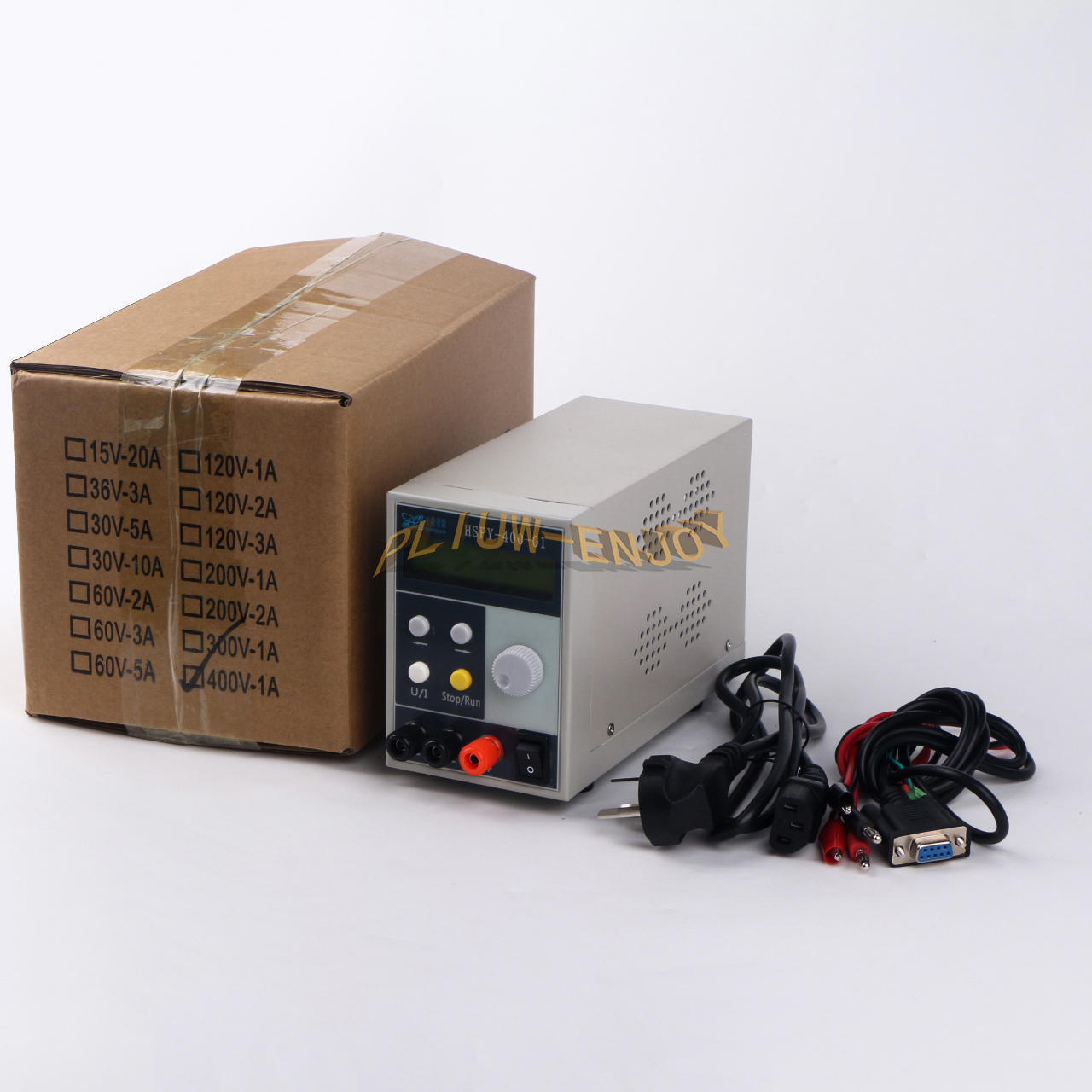 HSPY 400-01 Adjustable 400V/1A programmable DC Power Supply 220V RS232 Port