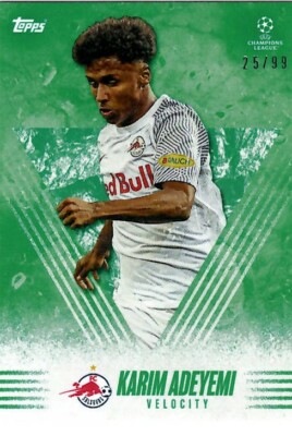 2022 Topps Alphonso Davies Curated Set My Journey Karim Adeyemi 25/99