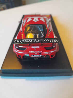 ferrari 458 italia gt2 24 heures du mans 2011 1/43 fujimi ref19