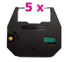 5x Nastro Tg. 177C Olivetti Et 55 66 540 550 1250 ECC 65 90 95 Compatto Lettera